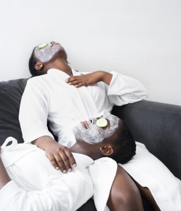 beautiful-women-doing-facial-treatment-home beautiful-women-doing-facial-treatment-home